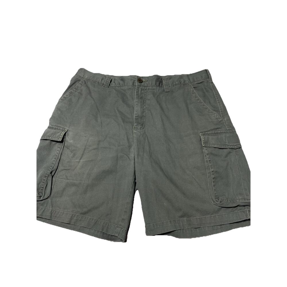 Croft Barrow Shorts‎ Mens Tag 38 Actual 39 Green Cargo School Outdoors Hiking